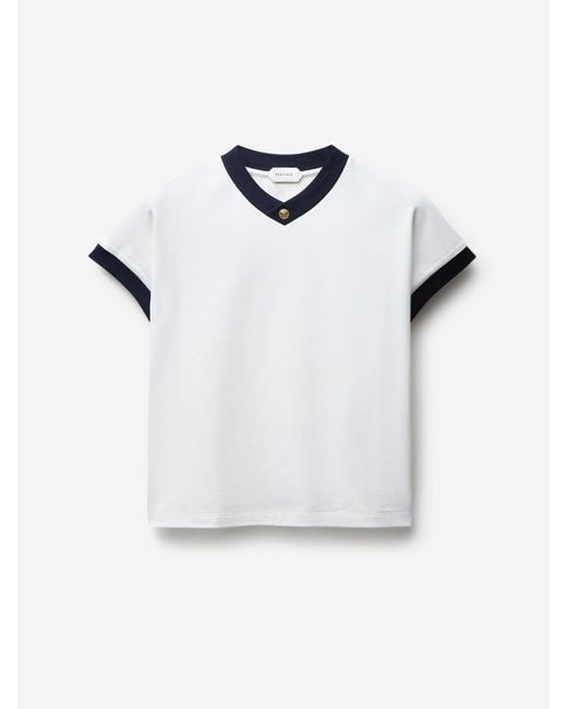 Versace White Short Sleeve T-Shirt