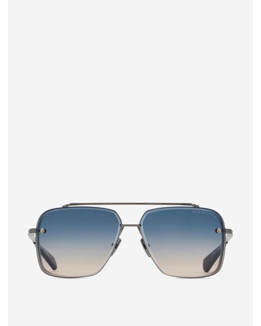 Dita Eyewear Blue Mach-Six Sunglasses for men