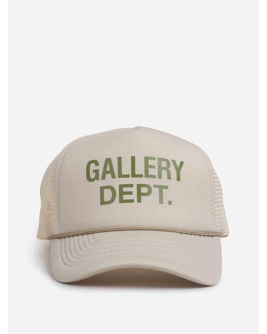 GALLERY DEPT. Gd Logo Trucker Cap in Natural für Herren