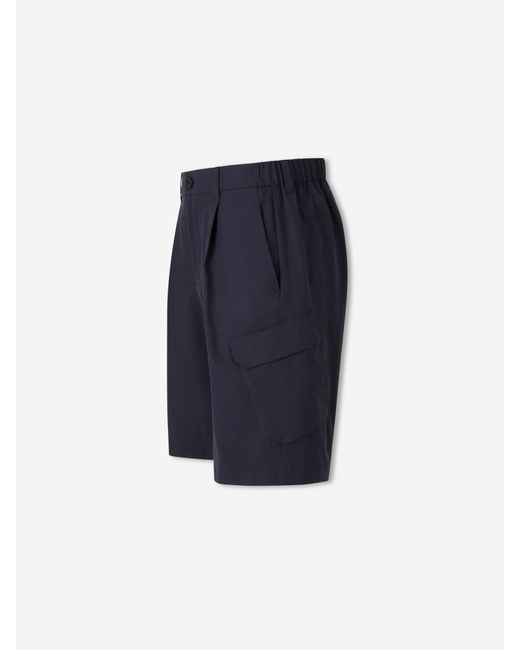 Bermuda Technical Cargo Herno pour homme en coloris Blue