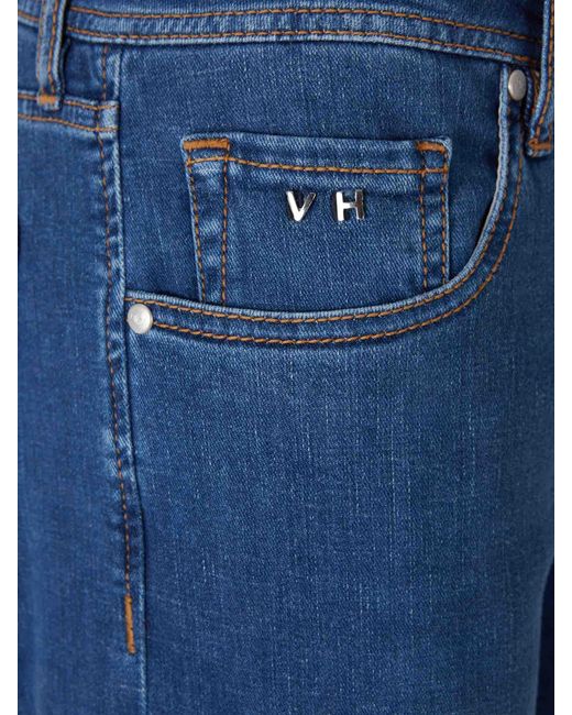 Tramarossa Blue Straight Jeans for men