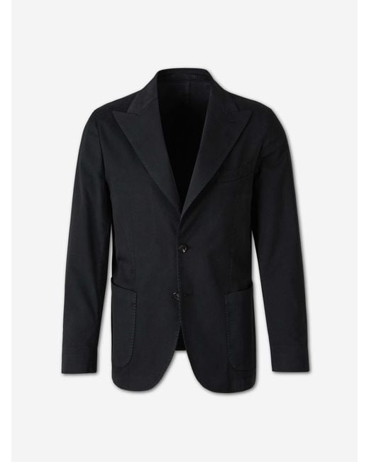 Santa Eulalia Black Blazer Straight for men