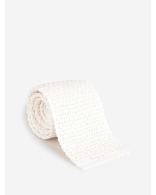 Tom Ford Natural Silk Knit Tie for men