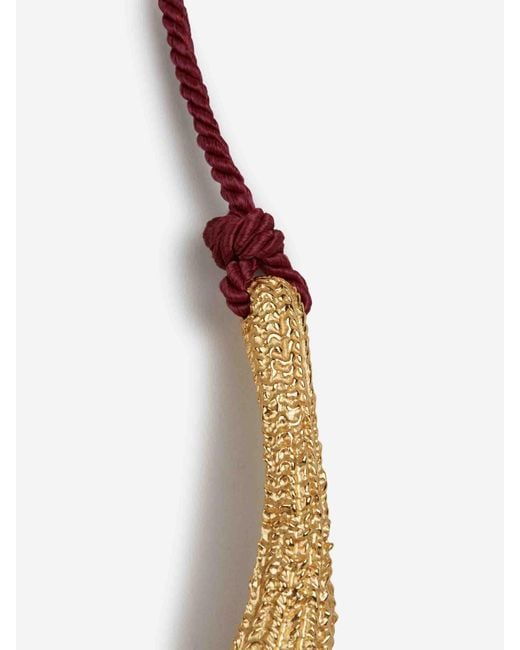 Paola Sighinolfi White Delphine Necklace