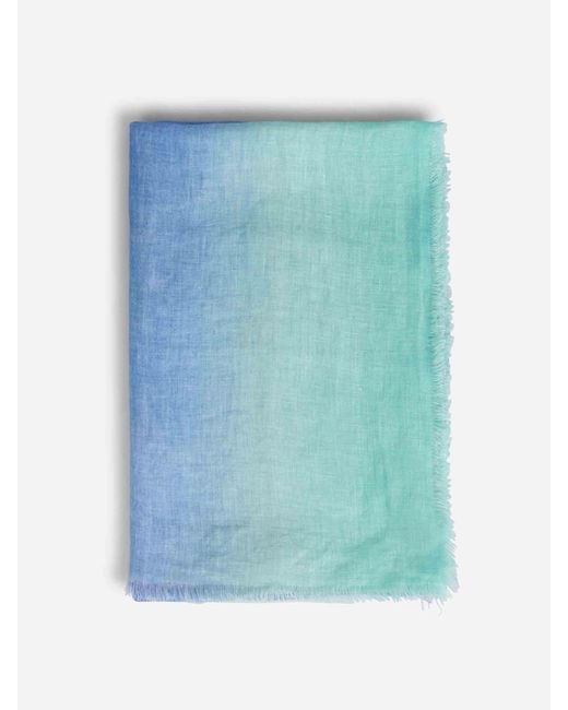 CASHÀ Blue Magnolia Scarf