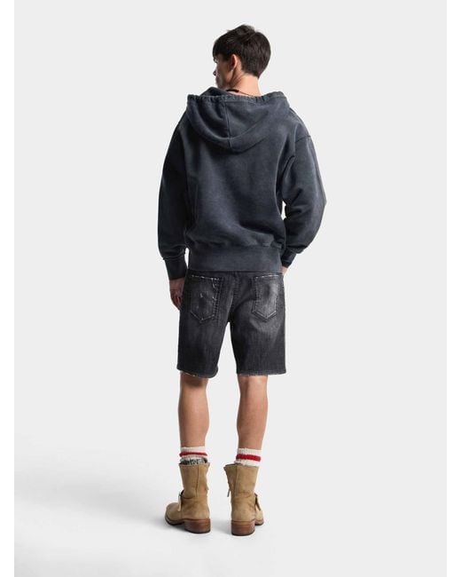 Bermudas Denim Rectas DSquared² de hombre de color Blue