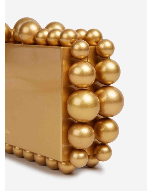 Cult Gaia Metallic Clutch Eos