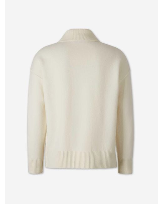 AMI Polo-Pullover in White für Herren