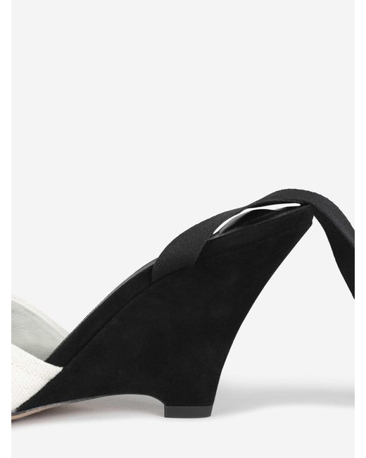 Jacquemus White Mules Les Espadrilles Hautes