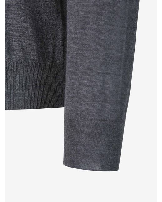 Santa Eulalia Blue Turtleneck Sweater for men