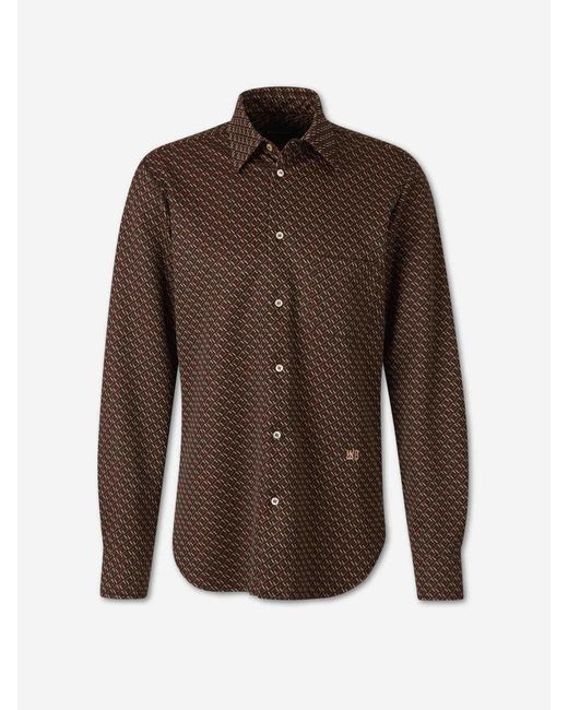 Wales Bonner White Printed Shirt for men