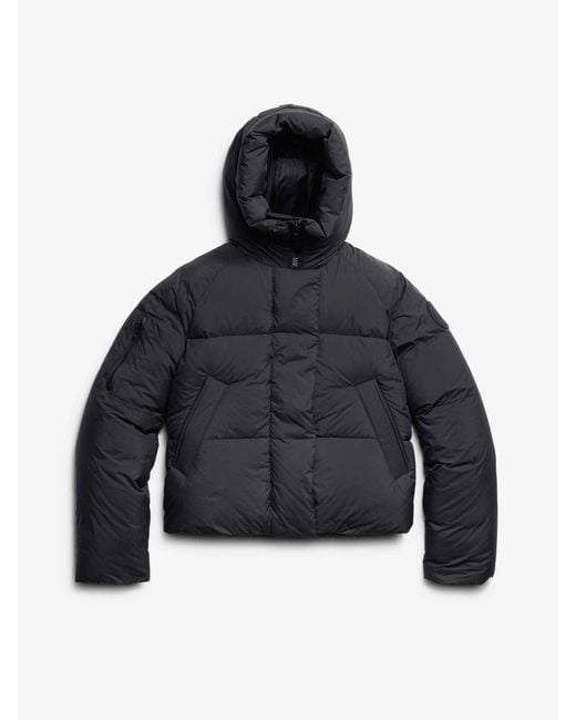 Canada Goose Blue Technical Short Down Jacket