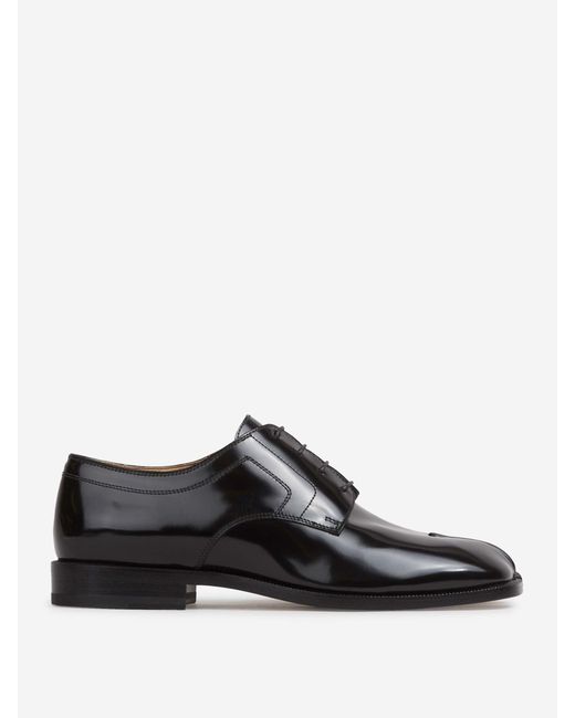 Maison Margiela Black Tabi Lace-up Shoes for men