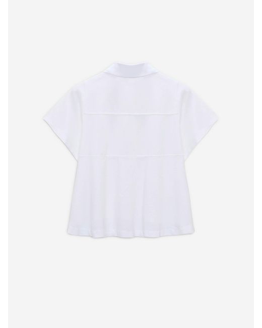 Dorothee Schumacher White Polo Sporty Romance