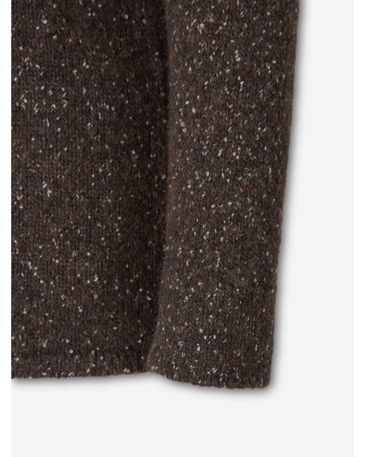 ELY ELY Black Candice Wool Cardigan