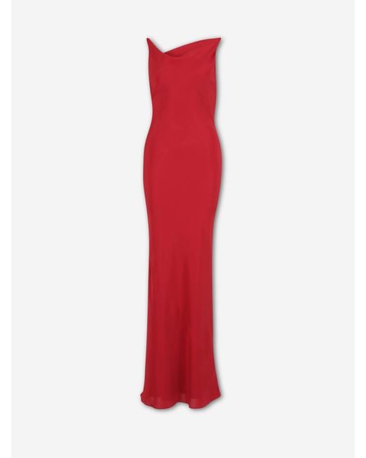 Vestido Nymeria Grown Cult Gaia de color Red