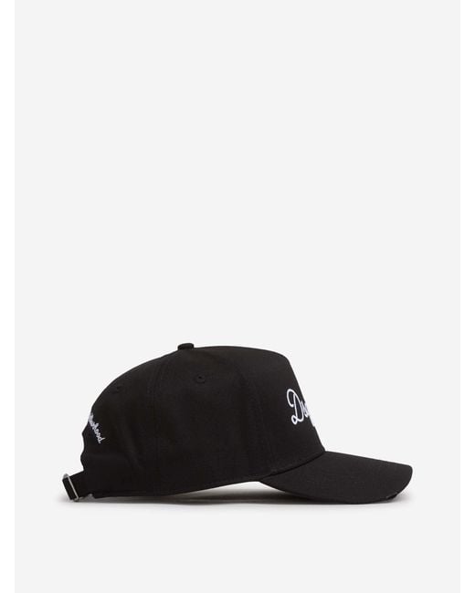 DSquared² Gestickte Logo-Mütze in Black für Herren