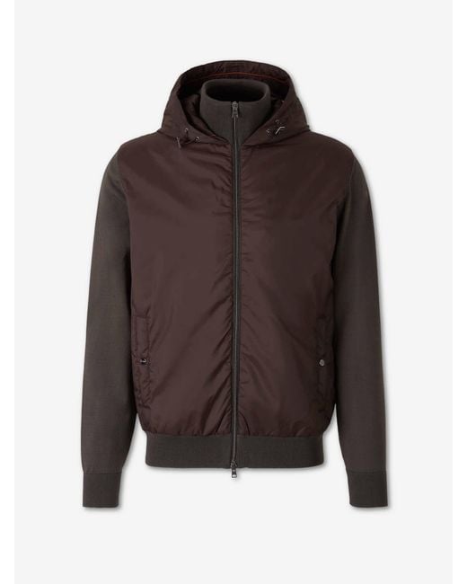 Herno Brown Casual Lightweight Jacket for men
