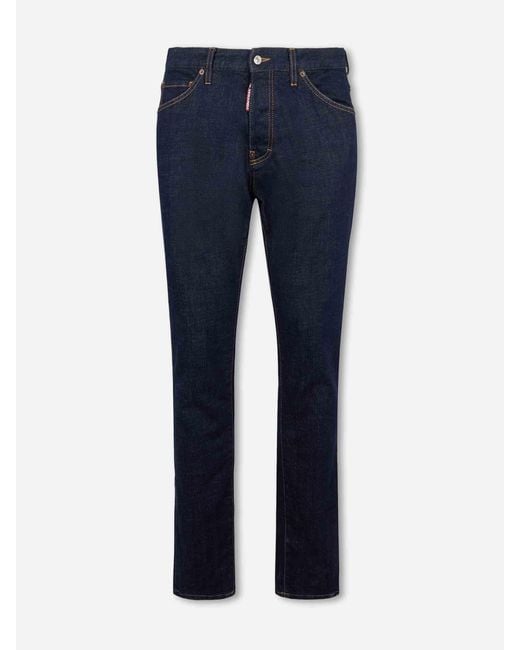 DSquared² Blue Teddy Jeans for men