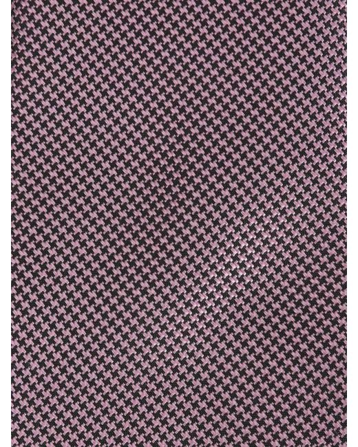 Tom Ford Purple Textured Tie for men