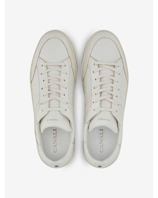 Sneakers Nuvola di Canali in White da Uomo