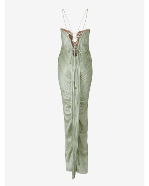 Maria Lucia Hohan Green Lissandra Maxi Dress
