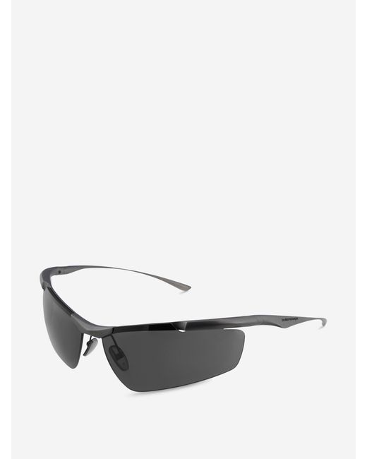 Balenciaga Black Boomerang Cat Sunglasses for men