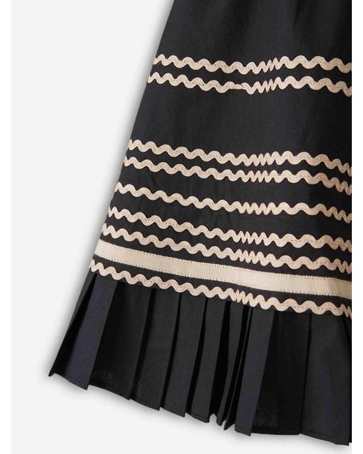 Ulla Johnson Black Adaleigh Mini Skirt