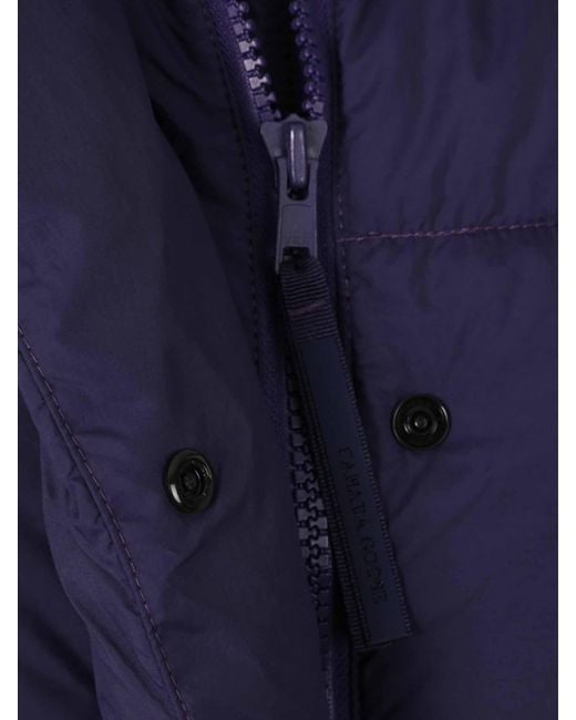 Canada Goose Blue Technical Short Down Jacket