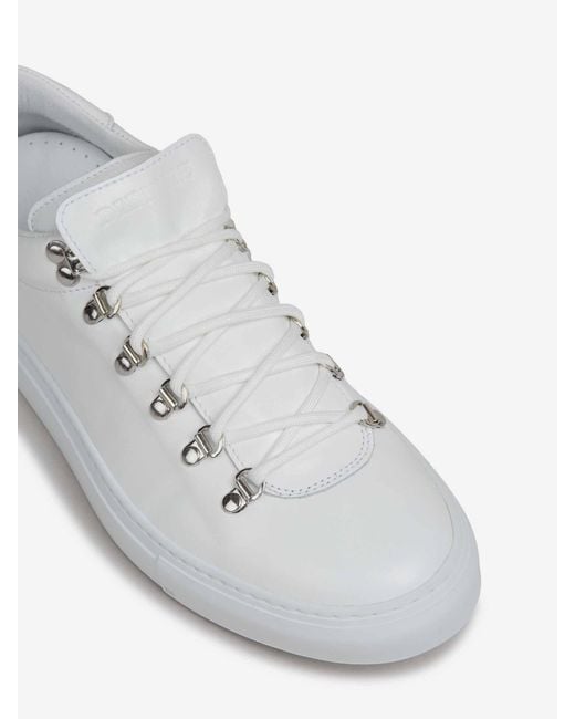 Diemme White Marostica Low Sneakers for men