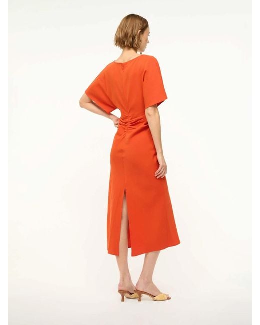 Abito Midi Amelie di Staud in Orange