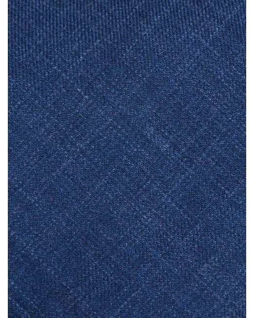 Brioni Blue Zefiro Tie for men