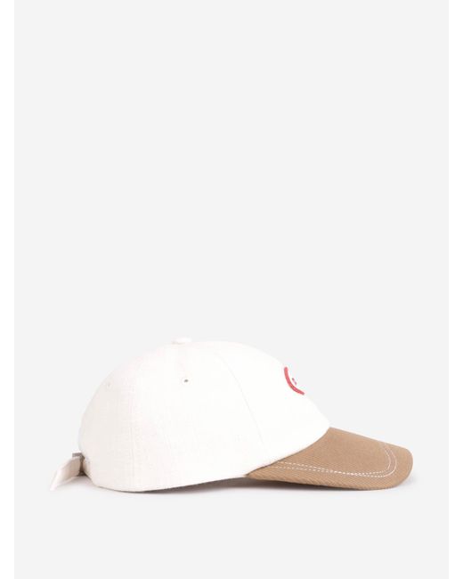 Jacquemus Pink Gelato Baseball Cap for men