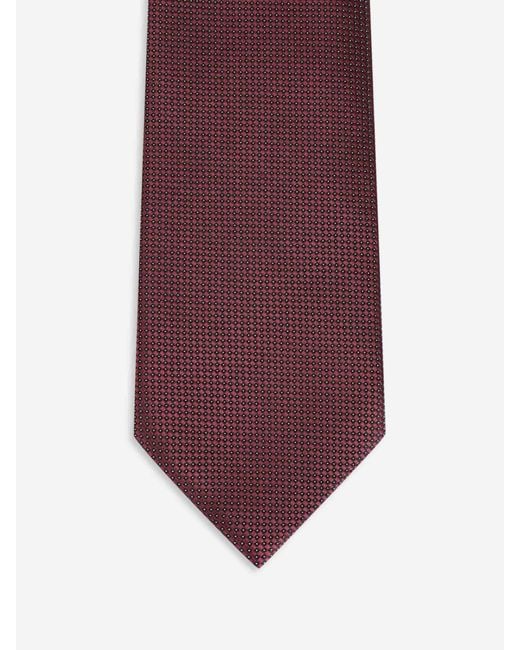 Tom Ford Purple Textured Tie for men