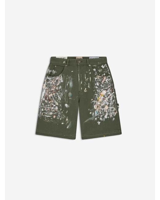 GALLERY DEPT. Green Carpenter Bermuda Shorts for men