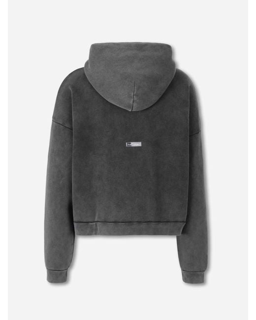 Acne Black Hooded Sweatshirt for men