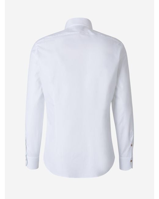 Santa Eulalia White Royal Oxford Shirt for men