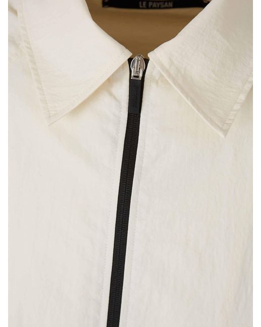 Jacquemus White Le Coupe-Vent Windbreaker for men