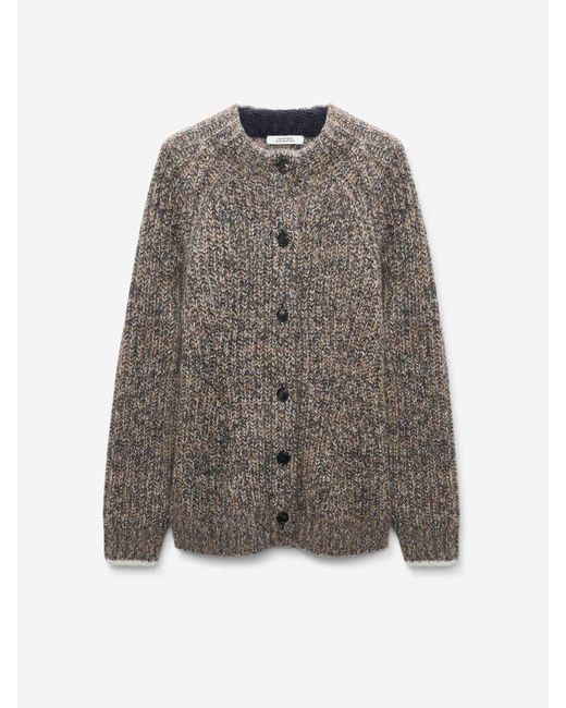 Dorothee Schumacher Gray Cardigan Luxury Love