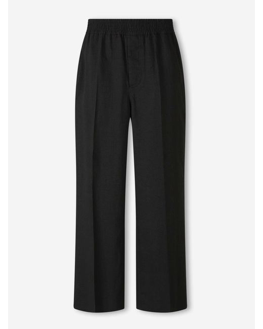 Jacquemus Black Miami Casual Pants for men