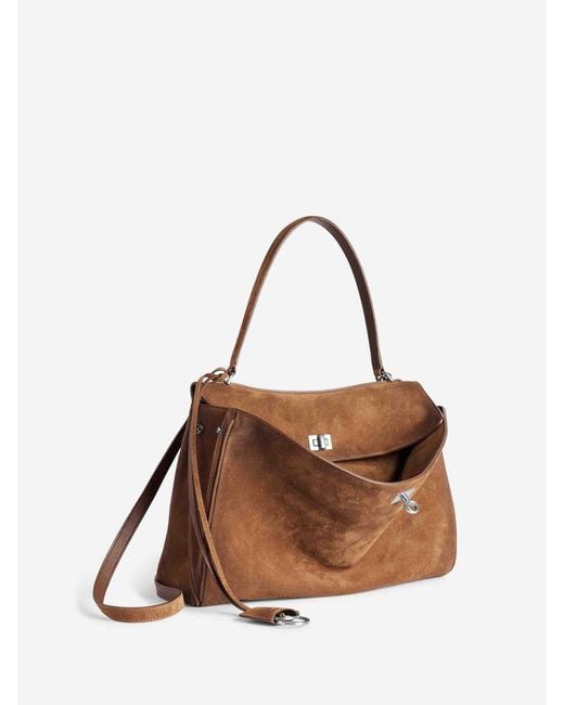 Balenciaga White Rodeo Medium Bag