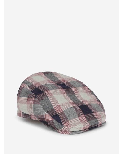 Lock & Hatters Gray Grosvenor Beret for men