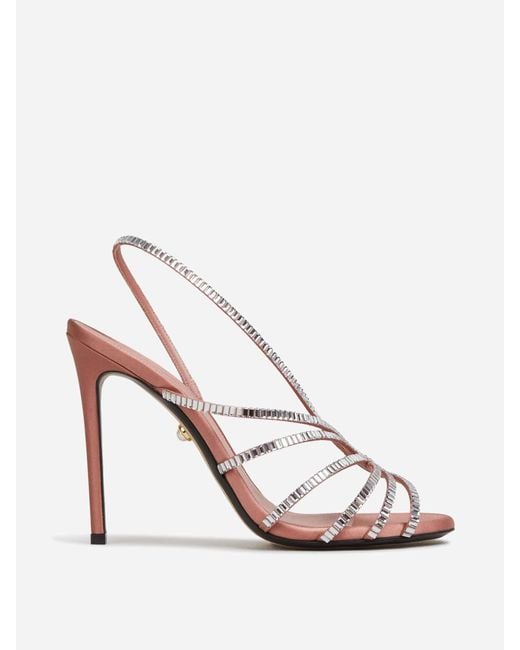 ALEVI Pink Star Xtal Sandals