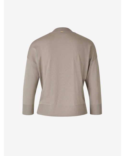 Jersey Punto Lyocell di Herno in Gray