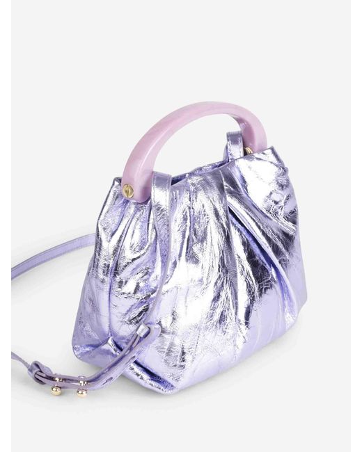 Sac À Main Plissé Dries Van Noten en coloris White