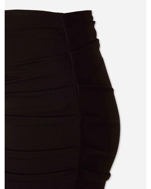 Cult Gaia Black Dany Midi Skirt