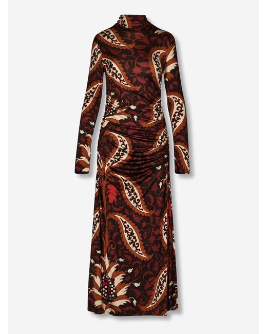 Johanna Ortiz Red Maxi Dress Start Point