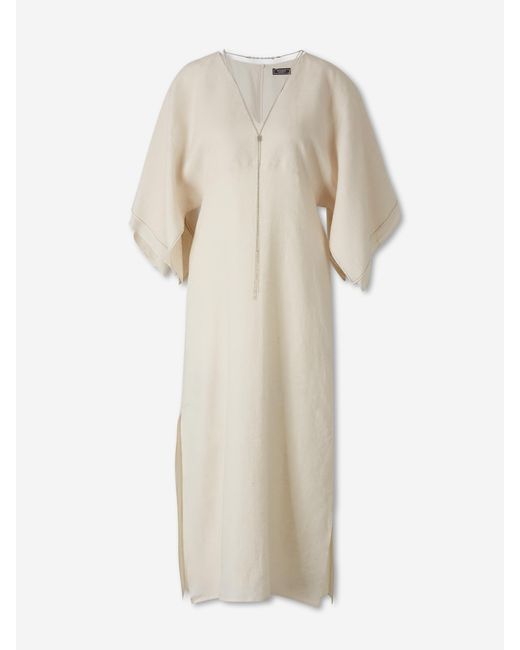 Peserico Natural Midi Dress