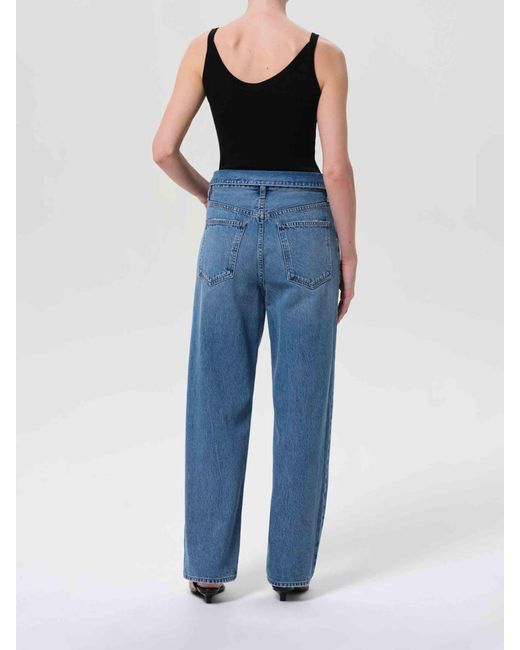 Jeans Echo Taper di Agolde in Blue