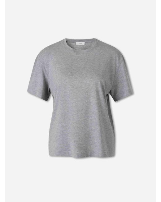 Totême Gray Short Sleeve T-Shirt